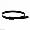 14" 300lb - Black Polyester Coated 316 Stainless Steel Cable Ties Part #SSPCoated14-HD 100/bag