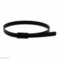 6" 150lb - Black Polyester Coated 316 Stainless Steel Cable Ties Part #SSPCoated6-LD 100/bag
