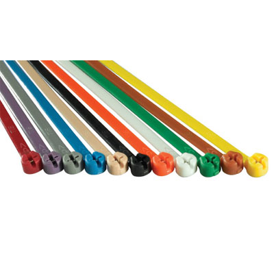 Thomas & Betts TY25M-4 7" 50lb Yellow 1000/bag
