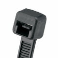 Panduit 15" 50lb Black UV Weather Resistant Pan-Ty® Locking Cable Ties 1000/bag Part # PLT4S-M0