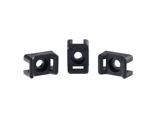 Saddle Mount #6 Screw Black 100/bag