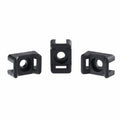 Saddle Mount #8 Screw Black 100/bag
