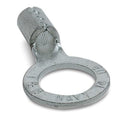 Sta-Kon Non-Insulated Ring Terminal, 8.00 AWG, 5/16 in Stud, Metallic, 200 Pack