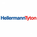 HellermannTyton IT18R4L4 Identification Tie, 3.9" Long, 18lb Tensile Strength, PA66, Yellow, 200/pkg