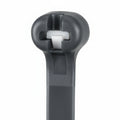 Panduit 4” 18lb. Black Heat Stabilized Dome-Top Barb Ty Cable Ties 1000/bag Part # BT1M-M30
