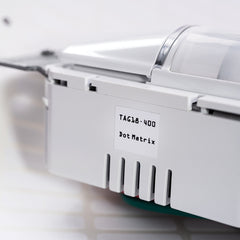 HellermannTyton TAG16-400 Dot Matrix Label, .90
