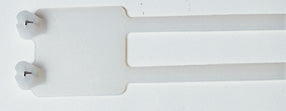 Thomas & Betts TY46MD 8" 50lb Natural Nylon Identification 1.17x1" Marking Pad 500/Bag
