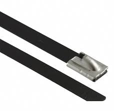 Panduit Pan-Steel® Self-Locking 316 Polyester Coated Stainless Steel Cable Ties