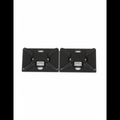 ABM2S-AT-D0 Cable Tie Mount, Black, UV ABS, Acrylic Adh., 1x1", PK500