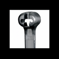 Dome-Top® BT2I-M30 Barb Tie, Black, High Heat PA6.6, 8"L, 40lb, PK1000