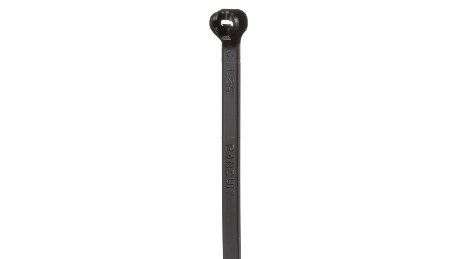 Dome-Top® BT2I-M30 Barb Tie, Black, High Heat PA6.6, 8"L, 40lb, PK1000