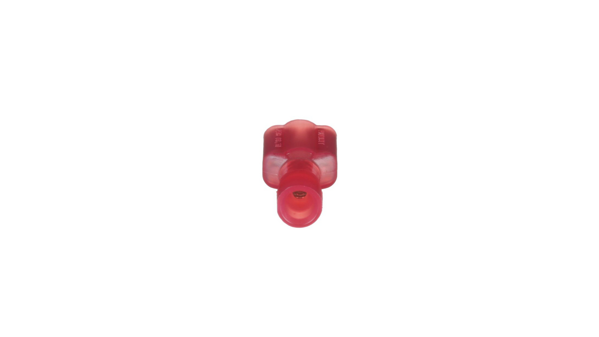 Pan-Term® DNF18-250FIB-M Disconnect, Red, 18-22 AWG, 0.250 x 0.032" Tab, PK1000