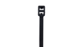 Panduit PLB2S-C0 7.6" Black Nylon Cable Tie 50lb Weather-Resistant