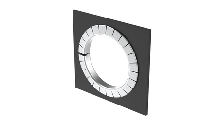 Slotted Grommet, Natural, PE, 2.5mm Max Panel, 30.5m L,PK1