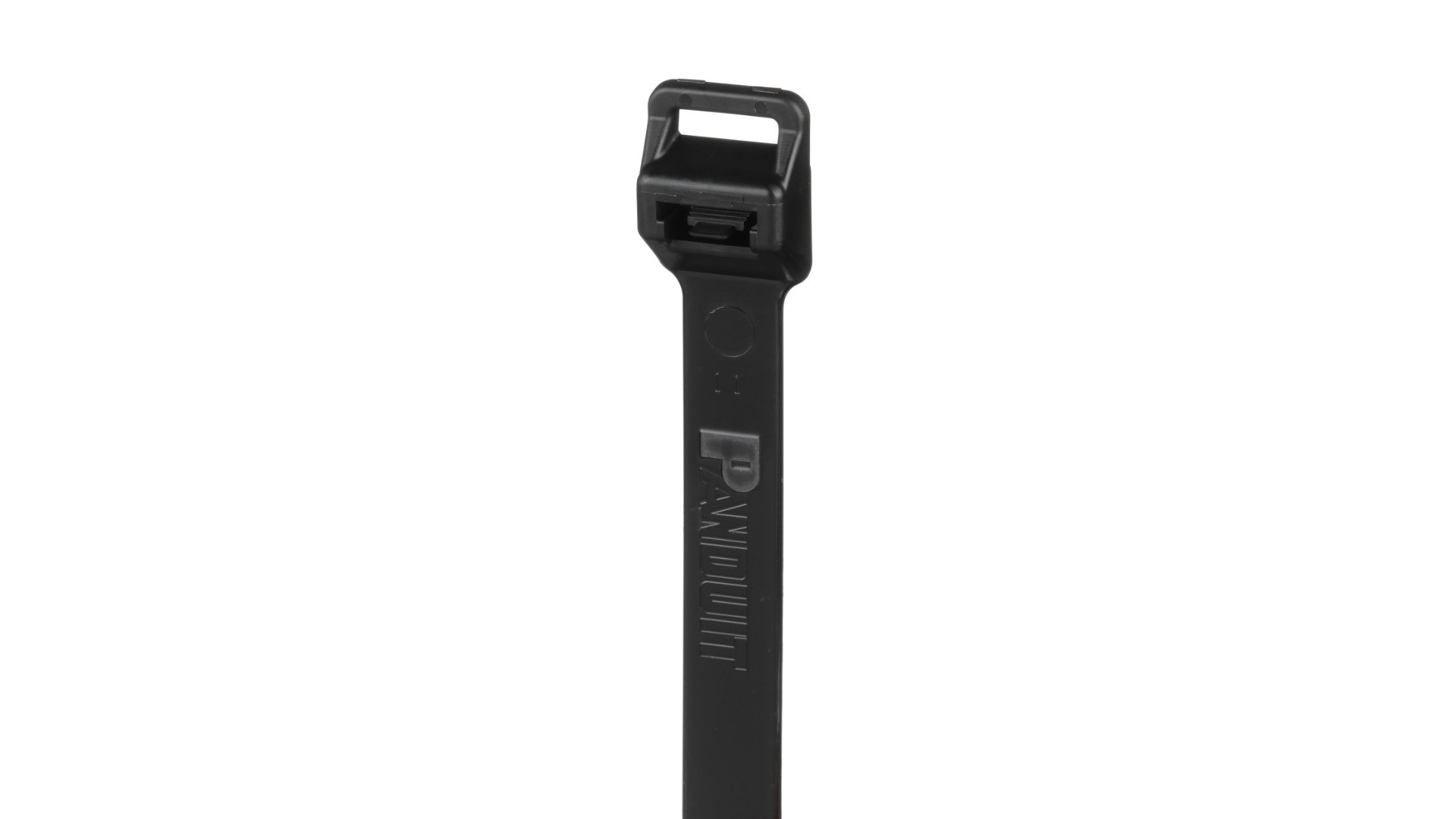 Pan-Ty® PRT5EH-C100 Releasable Cable Tie, Black, UV Polypropylene, 20.1"L, 90lb