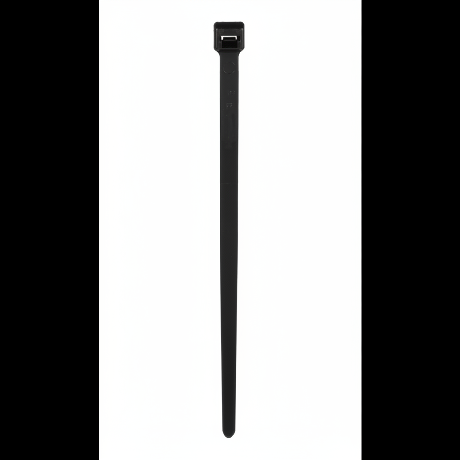 Pan-Ty® PLT8LH-C120 Cable Tie, Black, UV Nylon 12, 27.6"L, 90lb, PK100