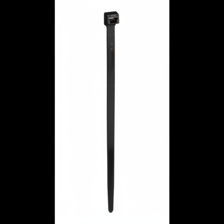 Pan-Ty® PLT8LH-C120 Cable Tie, Black, UV Nylon 12, 27.6"L, 90lb, PK100