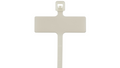 Panduit PLM2M-M 8" Natural Write-On Marker Cable Tie 18 lb 1000/Bag