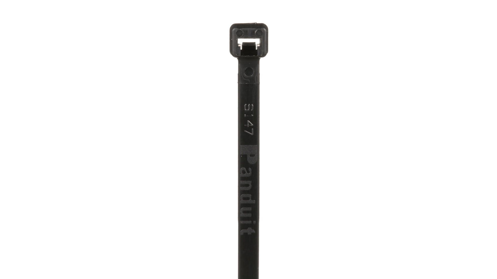 Pan-Ty® PLT4S-M120 Cable Tie, Black, UV Nylon 12, 14.5"L, 40lb, PK1000