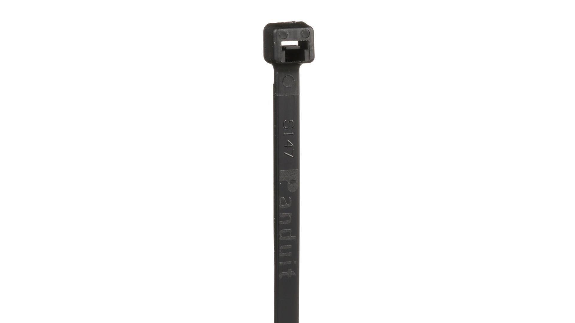 Pan-Ty® PLT4S-M120 Cable Tie, Black, UV Nylon 12, 14.5"L, 40lb, PK1000