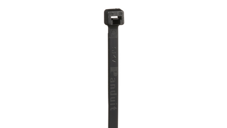 Pan-Ty® PLT4S-M120 Cable Tie, Black, UV Nylon 12, 14.5"L, 40lb, PK1000