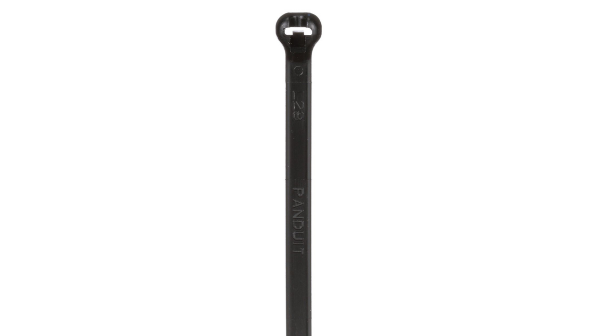Dome-Top® BT2I-M30 Barb Tie, Black, High Heat PA6.6, 8"L, 40lb, PK1000