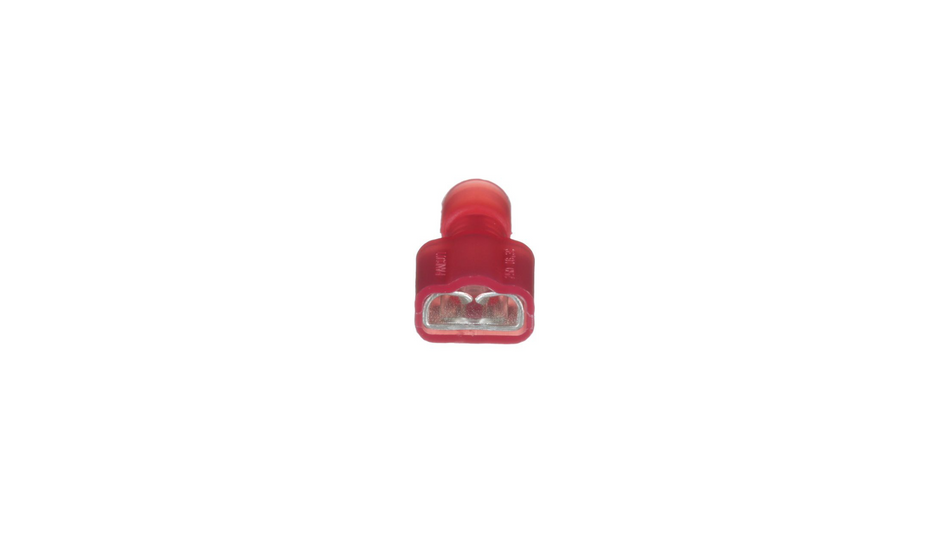 Pan-Term® DNF18-250FIB-M Disconnect, Red, 18-22 AWG, 0.250 x 0.032" Tab, PK1000