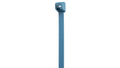 Panduit PLT1M-C96A Pan-Ty® Metal Detectable Antimicrobial Locking Cable Tie, Light Blue, 3.9" Length, 18 lb Tensile Strength, 100/Bag