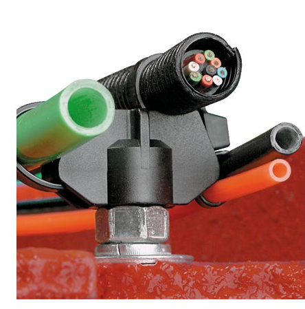 Panduit TMSTLHS8-C0 Cable Tie Mount Black 100/Bag