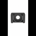 TM2S6-M0 Cable Tie Mount, Black, UV PA 6.6, 0.63x0.43", #6 Screw, 1000PK