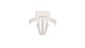 Panduit PWMS-H25-M Winged Push Barb Cable Tie Mount, Natural, Nylon 6.6, 0.71" Length, 1000/Bag