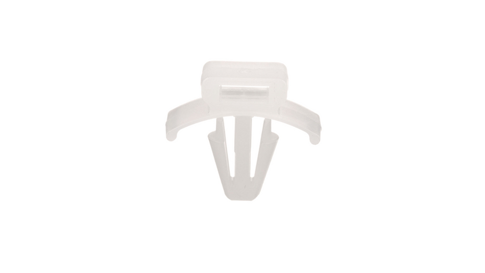 Panduit PWMS-H25-M Winged Push Barb Cable Tie Mount, Natural, Nylon 6.6, 0.71" Length, 1000/Bag