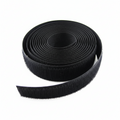 3/8” x 25 Yard Hook & Loop Continuous Roll, Black 1/Bag