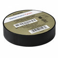HellermannTyton ETCW660 Electrical Tape, .75" x 66' Roll, 8.0 mil Thick, PVC, Black, 10 rolls/pkg