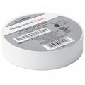 HellermannTyton ETST6610 Electrical Tape, .75" x 66' Roll, 7.0 mil Thick, PVC, White, 10 rolls/pkg