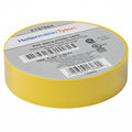 HellermannTyton ETST664 Electrical Tape, .75" x 66' Roll, 7.0 mil Thick, PVC, Yellow, 10 rolls/pkg