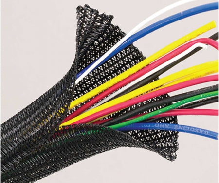 F6 Wrap-Around Braided Sleeving