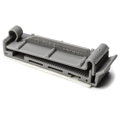 HellermannTyton FC2.2AH4 Flat Ribbon Cable Clamp, Adhesive, 2.2'' Max Cable Width, 0.156