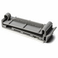 HellermannTyton FC2.2AK2 Flat Ribbon Cable Clamp, Adhesive, 2.2'' Max Cable Width, 0.156" Hole Dia, PA66, Gray, 50/pkg