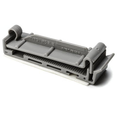 HellermannTyton FC2.2AK2 Flat Ribbon Cable Clamp, Adhesive, 2.2'' Max Cable Width, 0.156