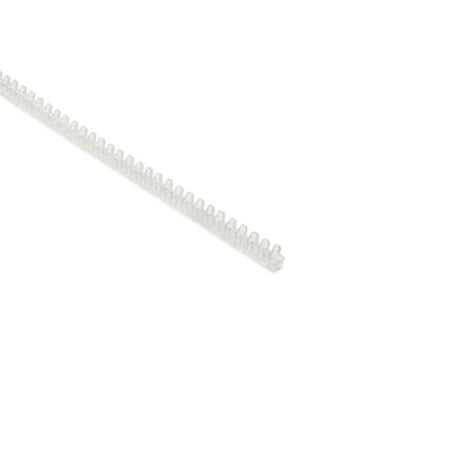 HellermannTyton FHA Grommet, Panel Thickness 0.016''-0.051'', PA6, Natural, 82ft/pkg