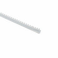 HellermannTyton FHB Grommet, Panel Thickness 0.051''-0.083'', PA6, Natural, 82ft/pkg