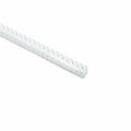 HellermannTyton FHC Grommet, Panel Thickness 0.083''-0.130'', PA6, Natural, 82ft/pkg