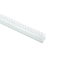 HellermannTyton FHE Grommet, Panel Thickness 0.189''-0.256'', PA6, Natural, 82ft/pkg