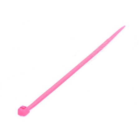 14" 50lb Florescent Pink Cable Ties 100/bag Part # C14-50-Flor Pink 2