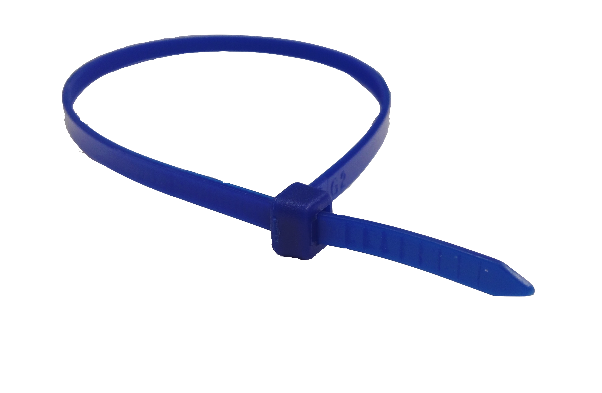 11" 50lb Florescent Blue Cable Ties 100/bag Part # C11-50-Flor Blue 3