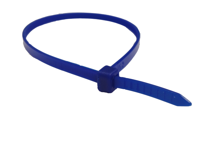 14" 120lb Florescent Blue Cable Ties 100/bag Part # C14-120-Flo Blue