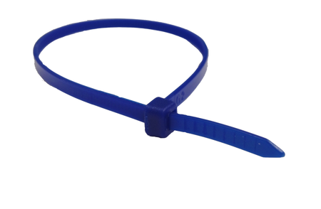 14" 120lb Florescent Blue Cable Ties 100/bag Part # C14-120-Flo Blue