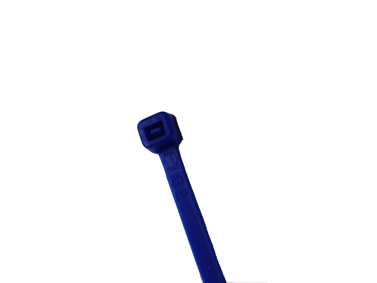 14" 50lb Florescent Blue Cable Ties 100/bag Part # C14-50-Flor Blue 1