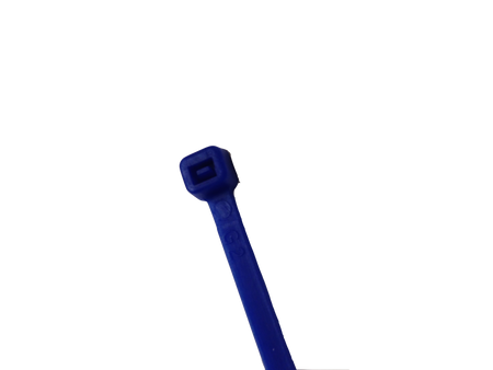 8" 50lb Florescent Blue Cable Ties 100/bag Part # C8-50-Flor Blue 2